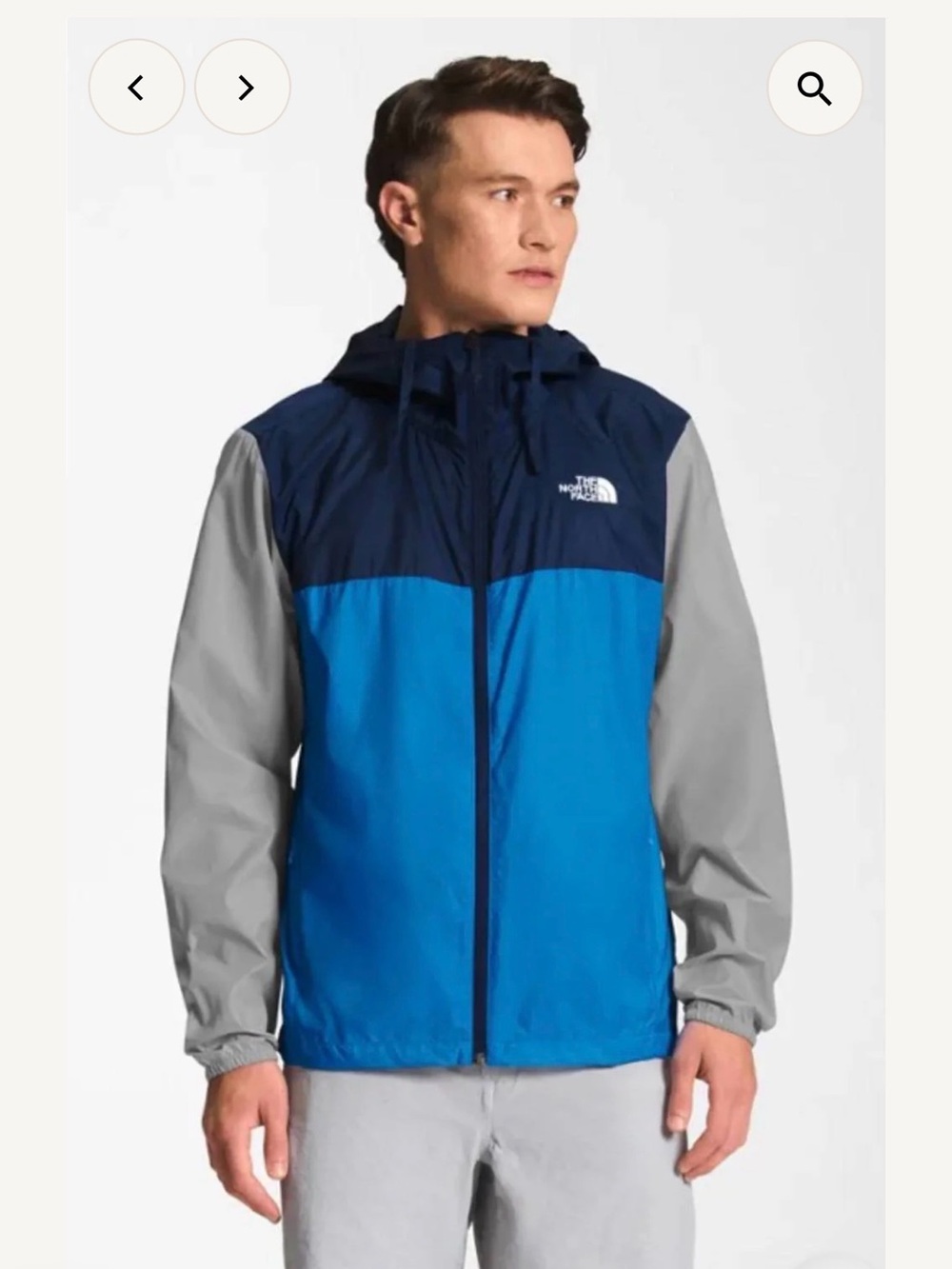 The North Face Cyclone 3  Men’s Colorblock Windbreaker. New with tags